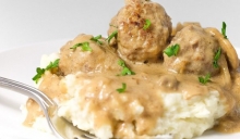 Κεφτεδάκια με Κρέμα Τυριών