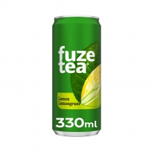 FuzeTea Black Ice Tea Λεμόνι με εκχύλισμα Λουίζας 330ml