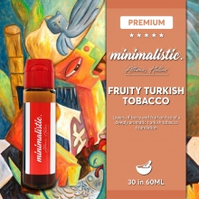 Minimalistic Mix Shake Vape Soft Tobacco and Fruits 60ml