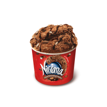 Παγωτό Nirvana Choco Almonds and Liqueur (κύπελλο)