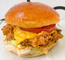 Chicken Melt Burger