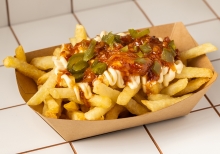 Loaded Fries Bacon Jam - Mayo - Jalapenos