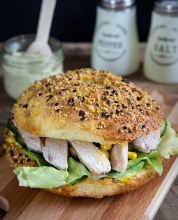 Bagel Κοτόπουλο