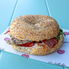 Bagel Κοτόπουλο