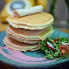 Pancakes Γαλοπούλα