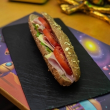 Μπαγκέτα Πολύσπορη Ζαμπόν