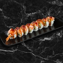 50.Salmon Teriyaki Rolls