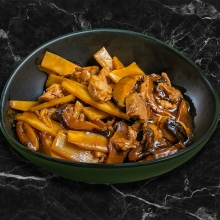 36.Pork Bamboo with Chinese Mushrooms