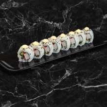 83.Avocado, Cucumber, Crab Stick and Mayonnaise Roll