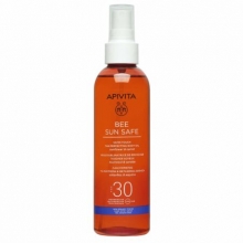 Apivita Bee Sun Safe Ενυδατικό Spray Ελαφριάς Υφής για Πρόσωπο και Σώμα SPF30 200ml