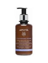 Apivita Cleansing Foam Face and Eyes με Ελιά, Λεβάντα και Πρόπολη 200ml