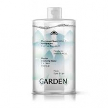 Garden Micellar Water 3 In 1 Vitamin C Μικυλλιακό Νερό Καθαρισμού Βιταμίνη C Αδιάβροχο Μακιγιάζ 500ml