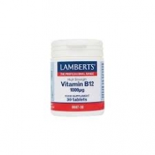 Lamberts Vitamin B12 1000mg 30 Tabs