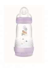 Mam Μπιμπερό Μωβ Easy Start 2+ Μεσαίας Ροής Πλαστικό 260ml