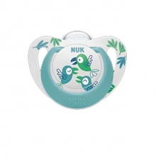 Nuk Star Πιπίλα Σιλικόνης Παπαγάλος 6-18m 1τμχ