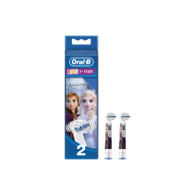 Oral-B Frozen II Extra Soft Ανταλλακτικό για Ηλεκτρική Οδοντόβουρτσα Elsa-Anna Λευκό για 3+ Χρονών 2τμχ