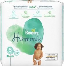 Pampers Πάνες με Αυτοκόλλητο Harmonie N5 (11-16kg) 24τμχ