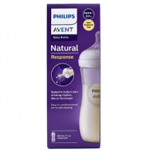 Philips Avent Μπιμπερό Natural Response 3+ Σιλικόνη 300ml