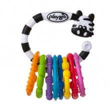 Playgro Zebra 9 Links Κρίκος Οδοντοφυΐας 3m+