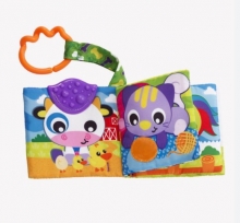 Playgro Παιχνίδι Οδοντοφυΐας Βιβλίο A Day at the Farm Teether Book