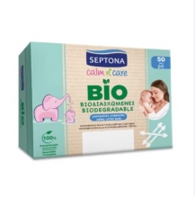 Septona Βιοδιασπώμενες Μπατονέτες 50 τμχ