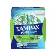 Tampax Compak Pearl Super Ταμπόν 16τμχ