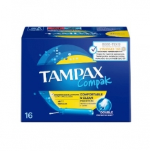 Tampax Compak Regular Ταμπόν 16τμχ