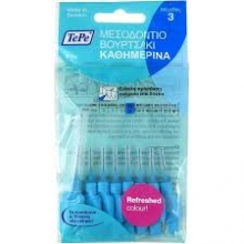 TePe Original Μεσοδόντια Βουρτσάκια 0.6mm Μπλε 8τμχ