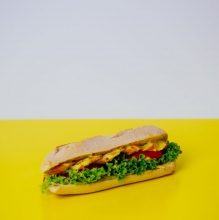 Baguette Κοτόπουλο Sous Vide