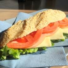 Μπαγκέτα Λευκή Γαλοπούλα