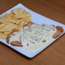 Σνίτσελ Κοτόπουλο ala Creme
