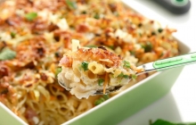 Ογκρατέν με Μπρόκολο και Μπέικον