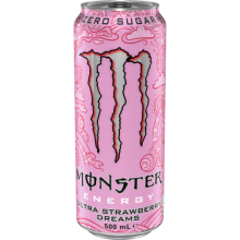 Monster Energy Ultra Strawberry Dreams Zero Sugar 500ml