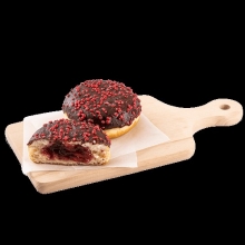 Donut με Γέμιση Φρούτα του Δάσους