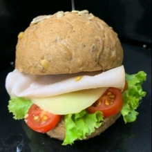 Mini Μπαγκετάκι Ζαμπόν - Τυρί