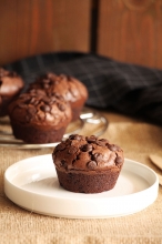 Muffin με Γέμιση Πραλίνα Φιστίκι