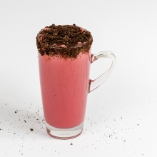 Red Velvet με Παγωτό Βανίλια