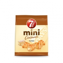7days Mini Croissant Με Γέμιση Κρέμα Μιλφέιγ 107gr