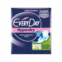 Every Day Hyperdry Super Ultra Plus Σερβιέτες (10 τεμ)