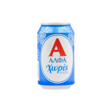 Μπύρα Alfa Χωρίς Αλκοόλ 330ml