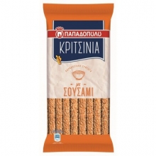 Κριτσίνια Παπαδοπούλου με Σουσάμι 200gr