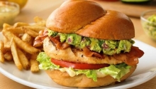 Cajun Chicken Burger
