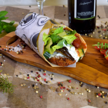 Πίτα του Φωτάρα με Φαλάφελ