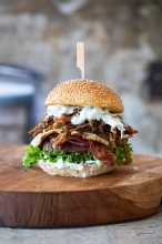 Burger με Γύρο Κοτόπουλο