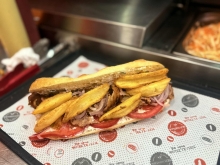 Sandwich Panini Μπιφτέκι