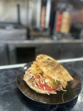 Ψωμάκι Panini Μπιφτέκι Γεμιστό