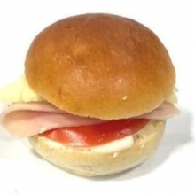 Mini Brioche Γαλοπούλα