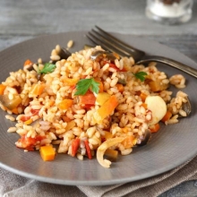 Ριζότο Λαχανικών Νηστίσιμο