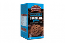 Cookies Chocolate Chips με Μαύρη Σοκολάτα Και Κακάο Δερμίσης 90g