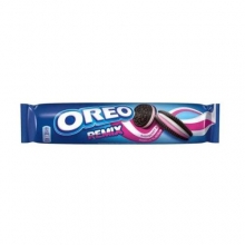 Oreo Remix Raspberry and Vanilla Flavor Μπισκότα 157gr
